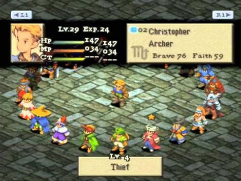 ff tactics classes